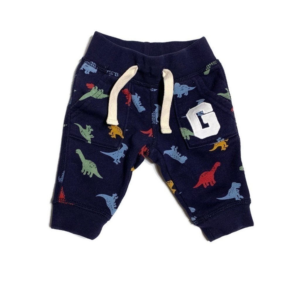 Gap baby boy’s 0-3 M dinosaur print‎ sweatpants